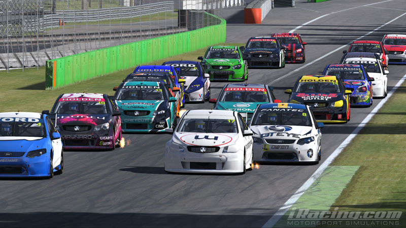 Illustration for article titled Your Guide to the iRacing V8 Supercar Series